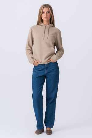 Sweatshirt Hoodie - Sand