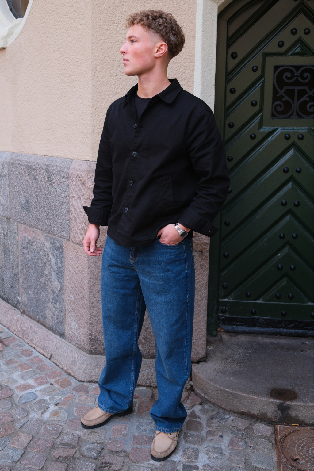 Wilhelm Regular Jeans - Dunkelblauer Denim