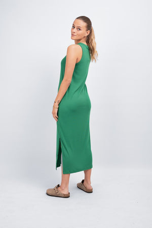 Linie Sommerkleid - grüne Biene