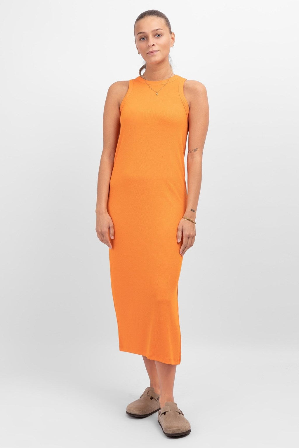 Sommerkleid - Persimmon Orange