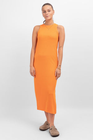 Sommerkleid - Persimmon Orange