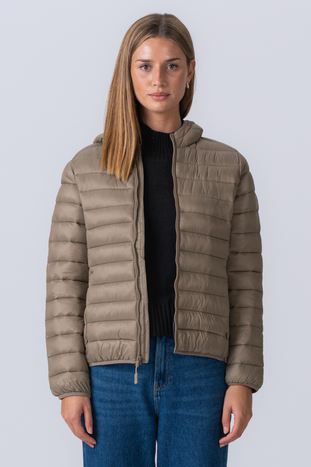 Leichte Pufferjacke - Sand