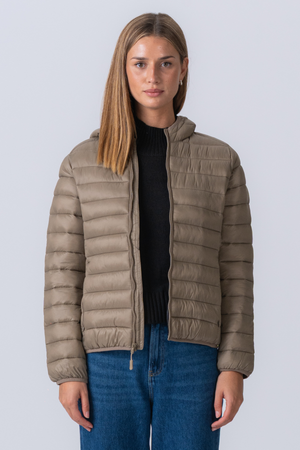 Leichte Pufferjacke - Sand