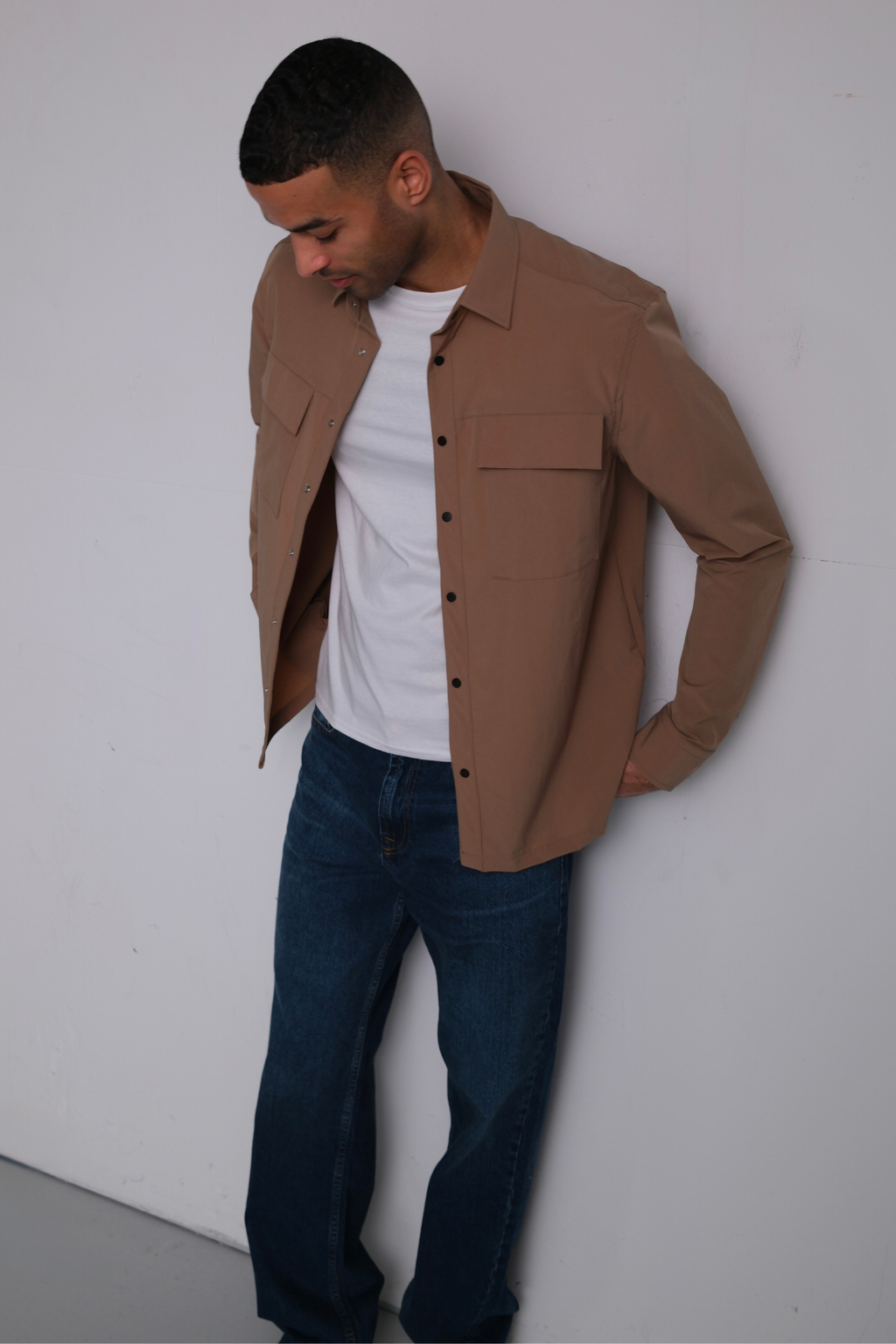 Silas Überhemd – Braun