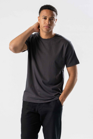 Regelmäßiges T -Shirt - grau