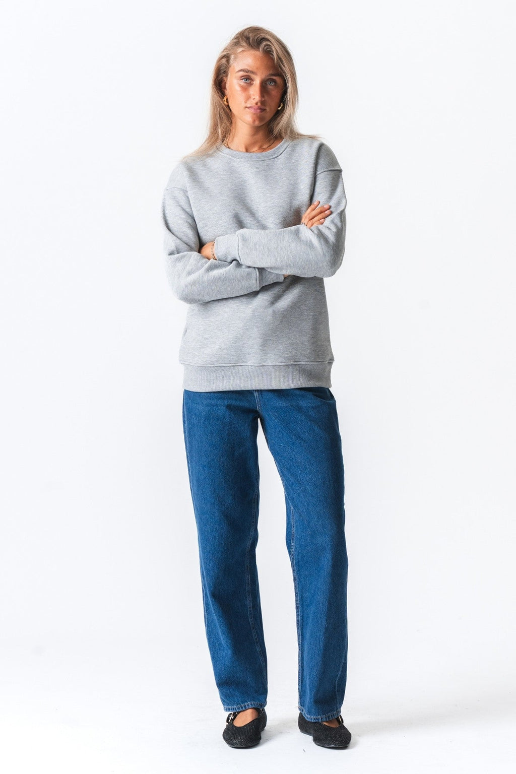 Alina Sweatshirt - Asche grau