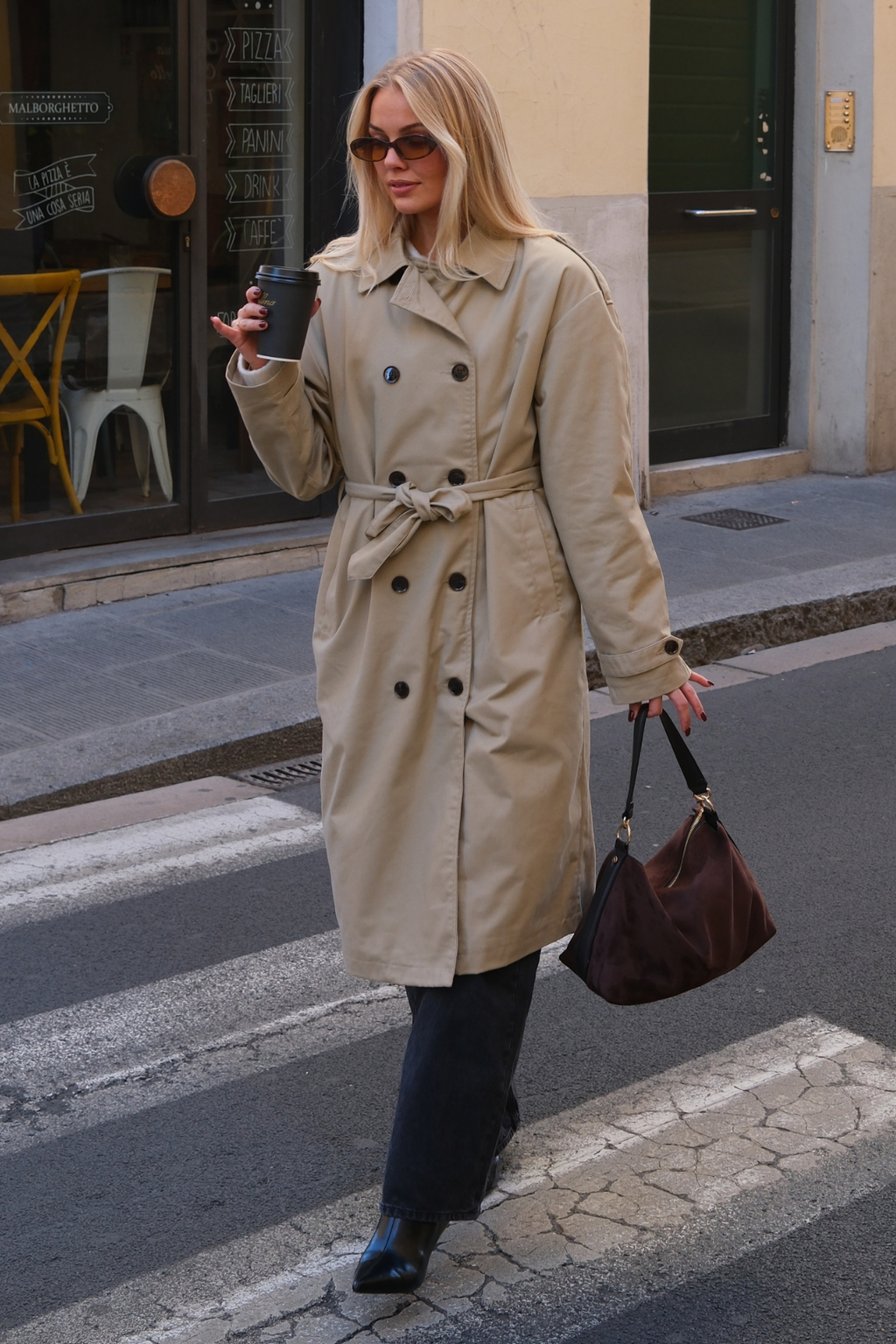Linea Trenchcoat - Beige
