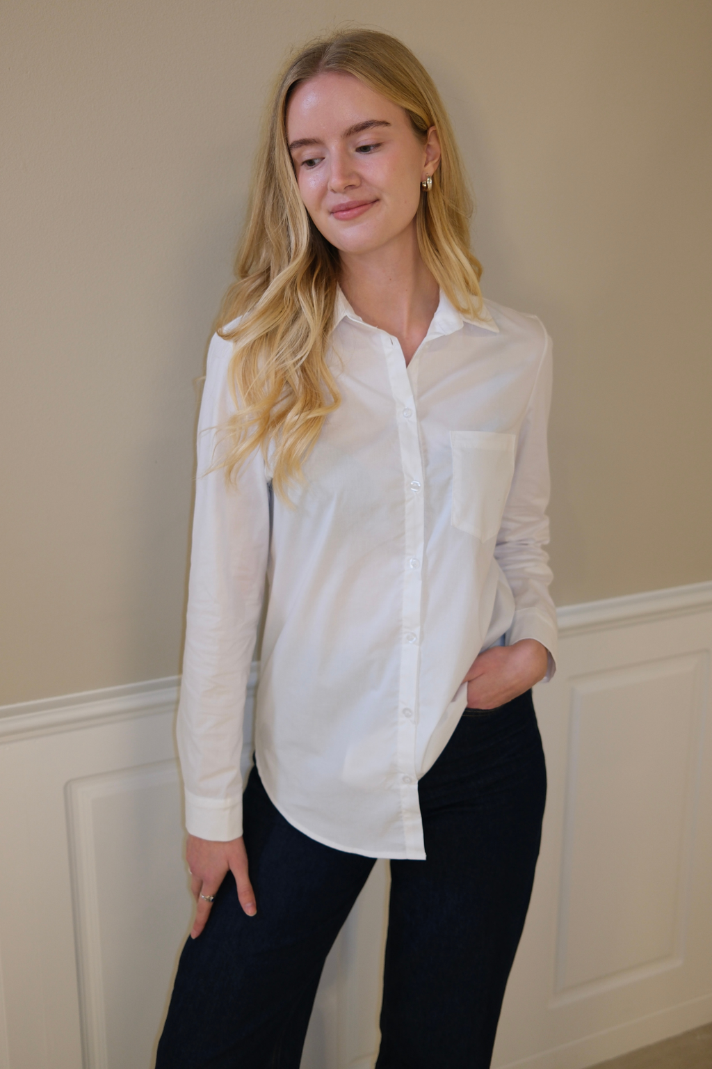 Ida -Hemd - Weiß