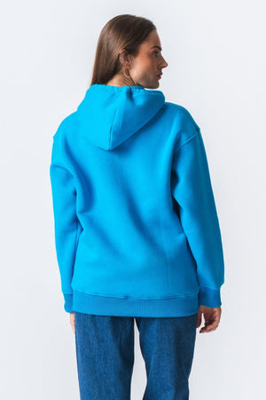 Stella Oversized Hoodie - Blau