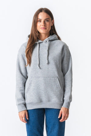 Stella Oversized Hoodie - Aschegrau