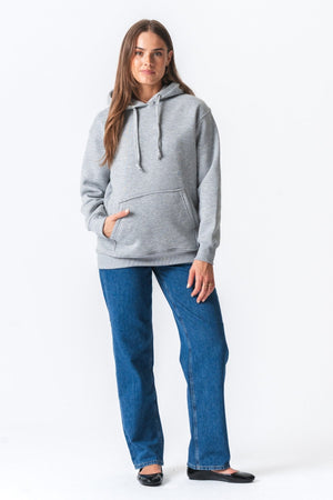 Stella Oversized Hoodie - Aschegrau