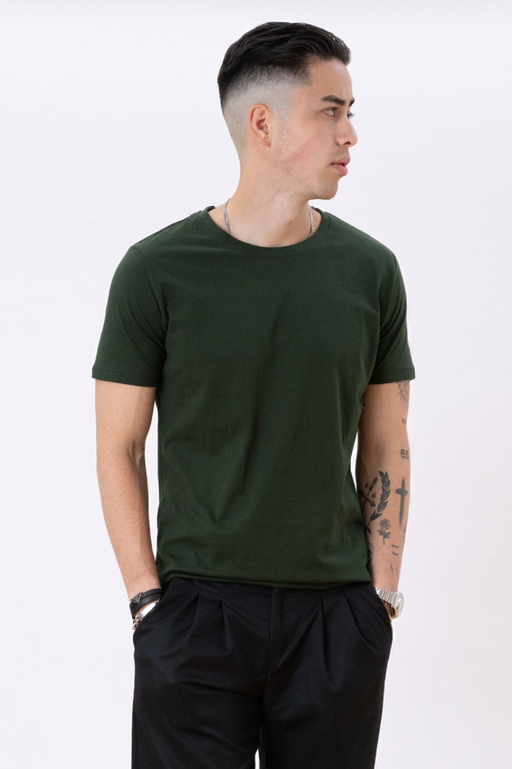 Muscle T-Shirt - Dunkelgrün