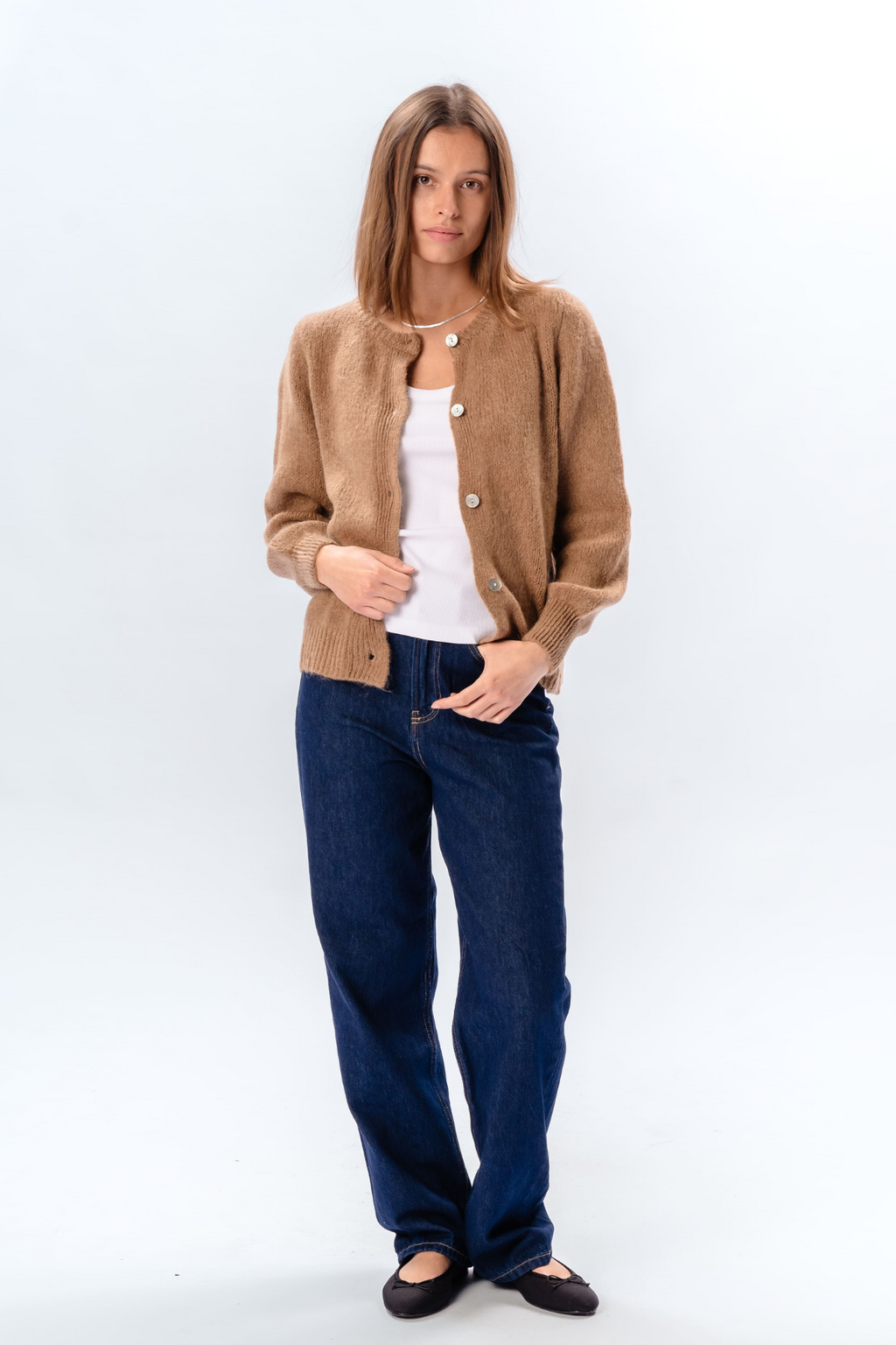 Anna-Cardigan – Braun