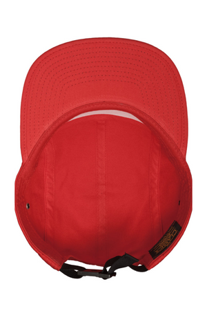 5-Panel-Kappe – Rot