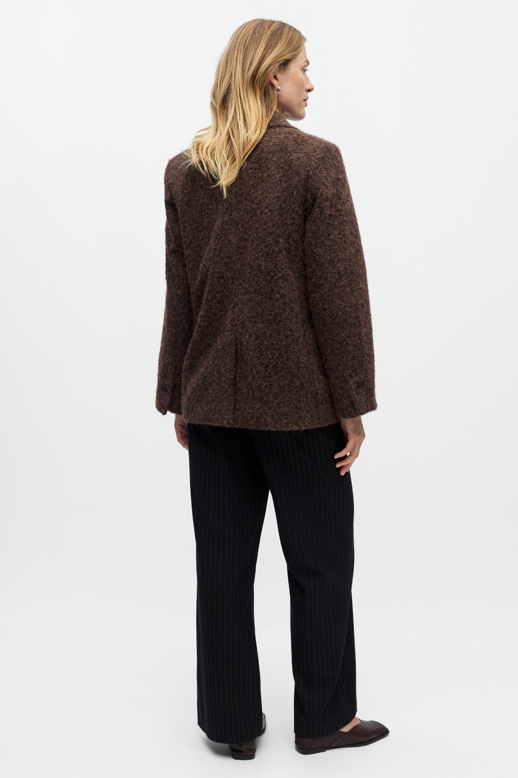 Celina l/s lo Jacke - Seal Braun