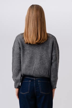 Gabriela -Strick - Grau