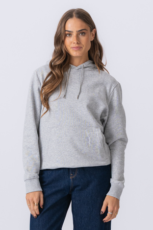Sweatshirt Hoodie - Asche grau