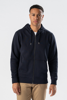 Zip Hoodie - Marineblau