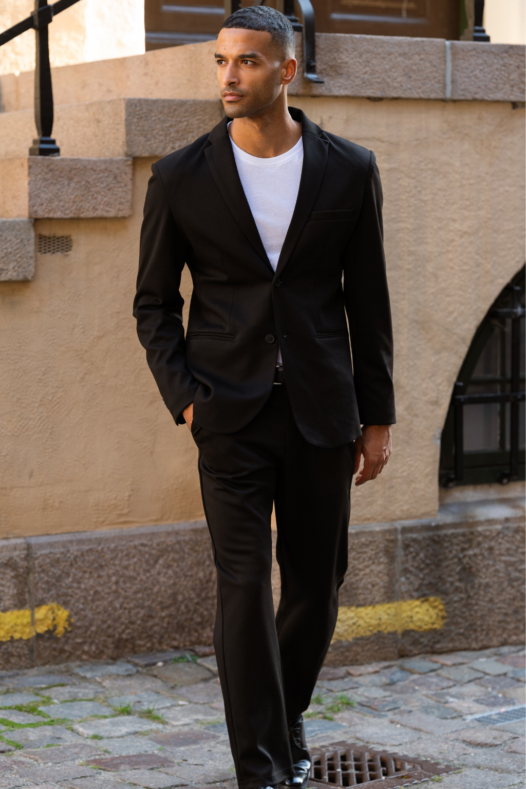 The Original Performance Anzug Regular Passform – (Schwarz)