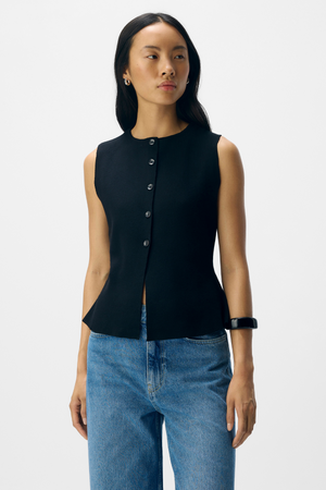 Reynard Strickweste - Schwarz