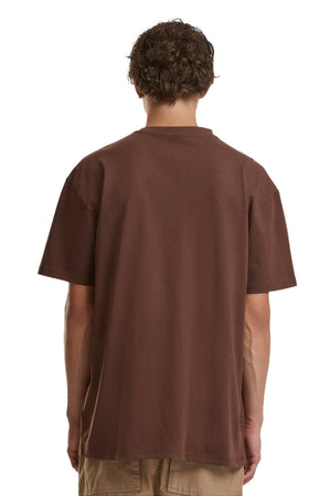 Schwer Oversized T -Shirt - Schokoladenbraun