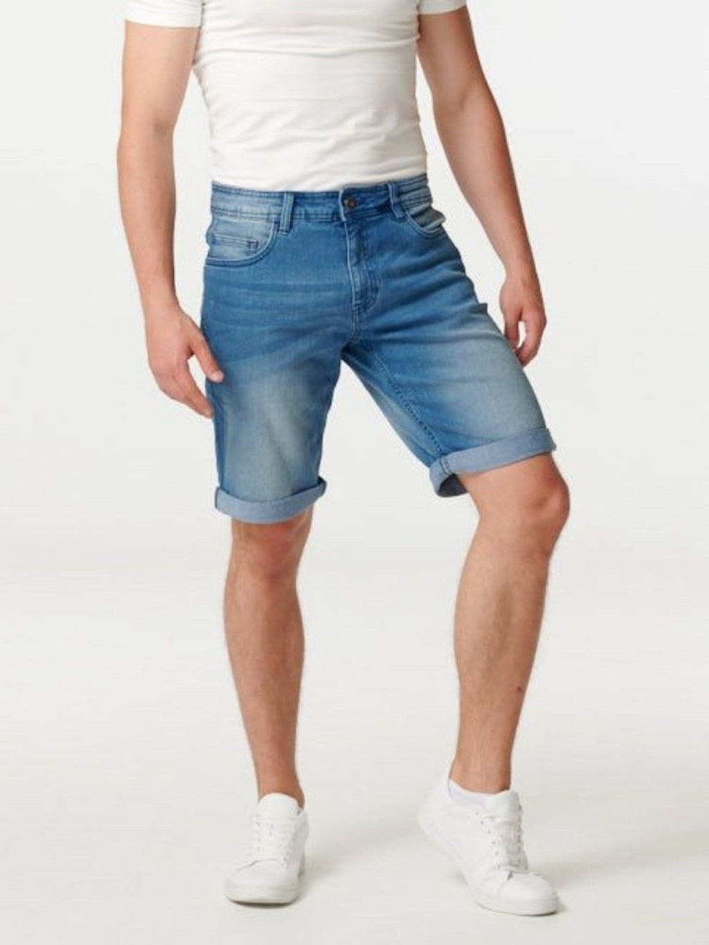 Denim Shorts - Blau