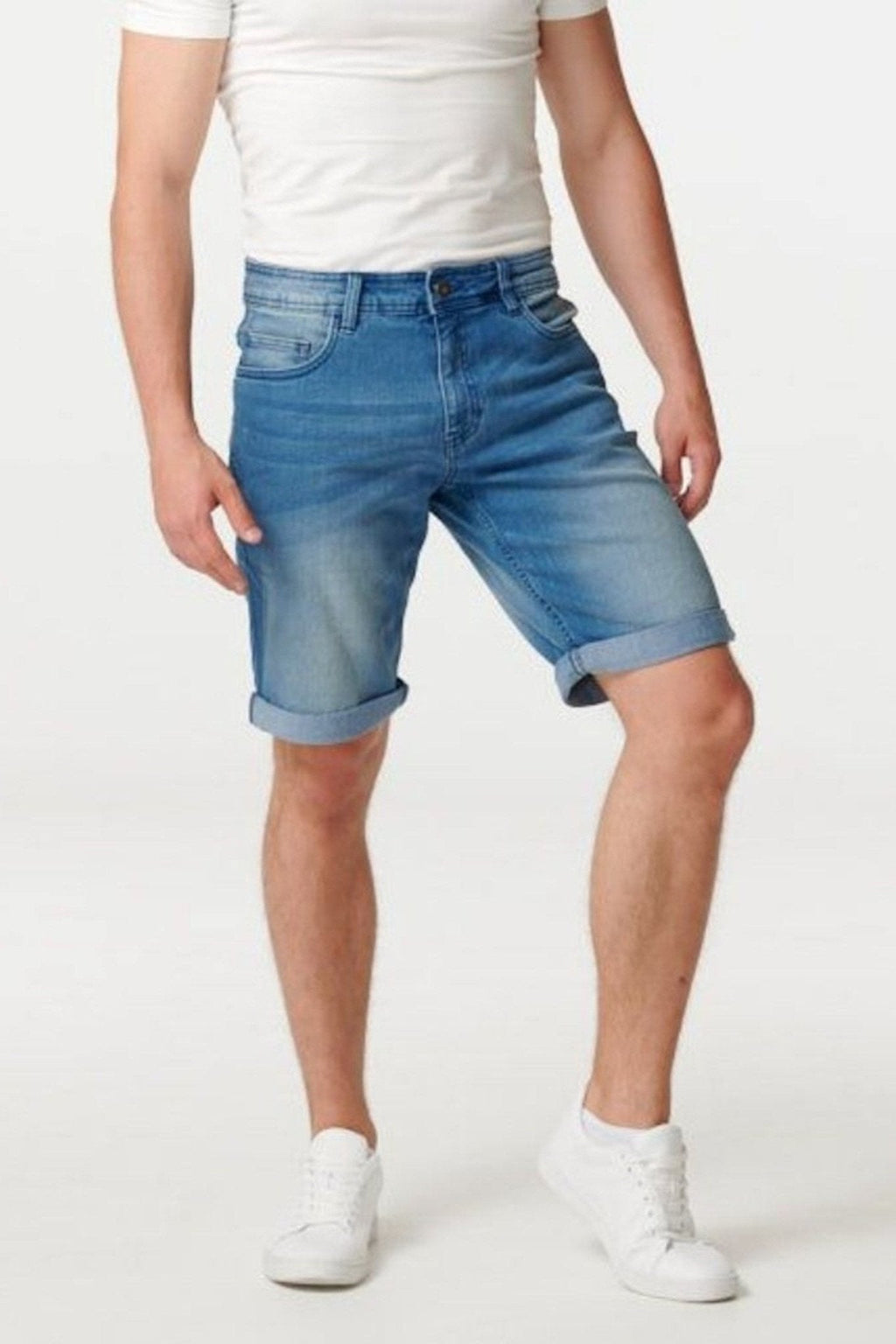 Denim Shorts - Blau