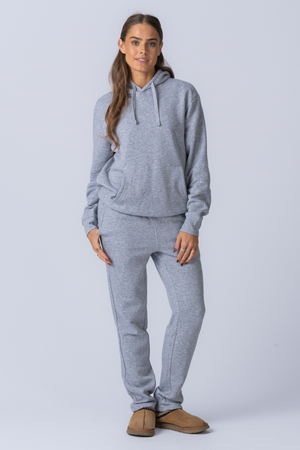 Unverzichtbares Kapuzen-Sweatset für Damen - Grau
