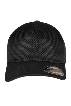 Flexfit 360 OmniMesh Cap - Schwarz