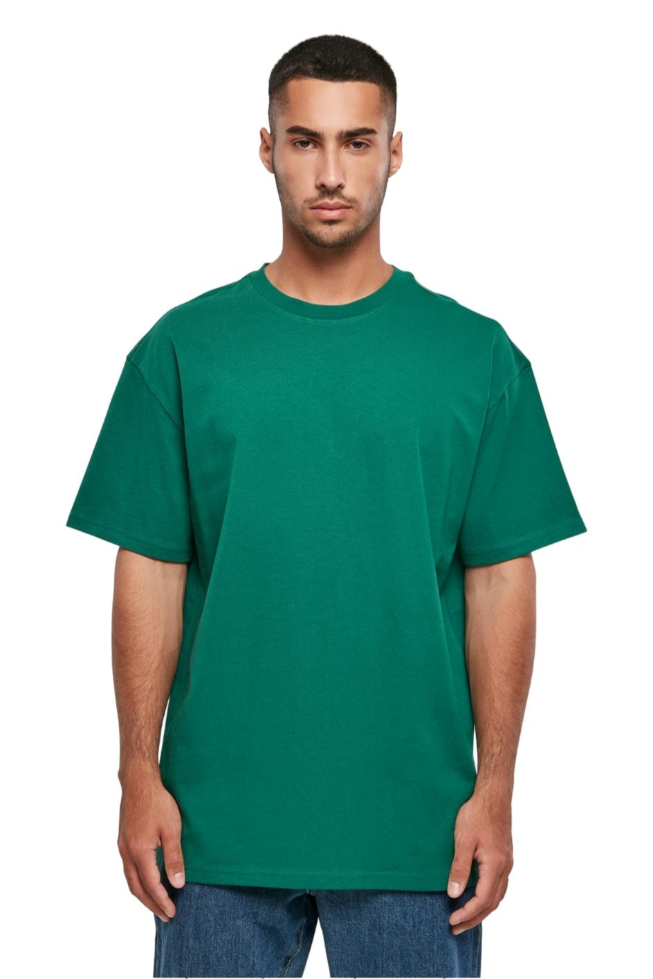 Schwer Oversized T -Shirt - grün