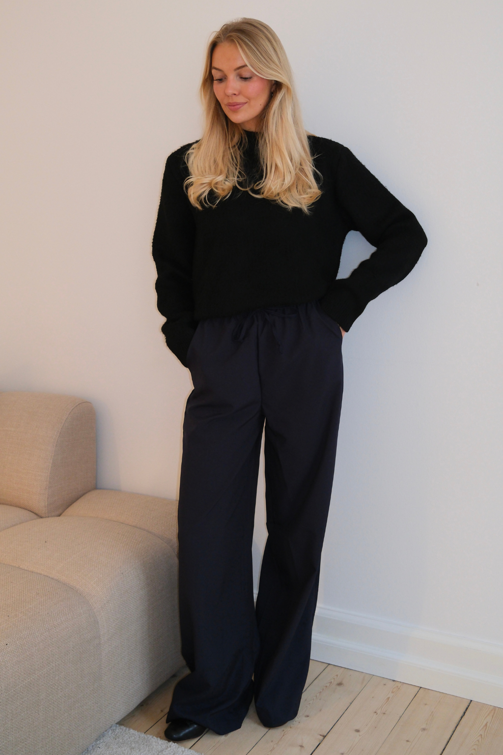 Anastasia Wide Pants - Marine