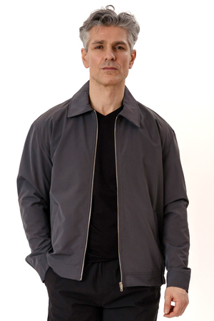 Milan-Reißverschlussjacke – Indigo