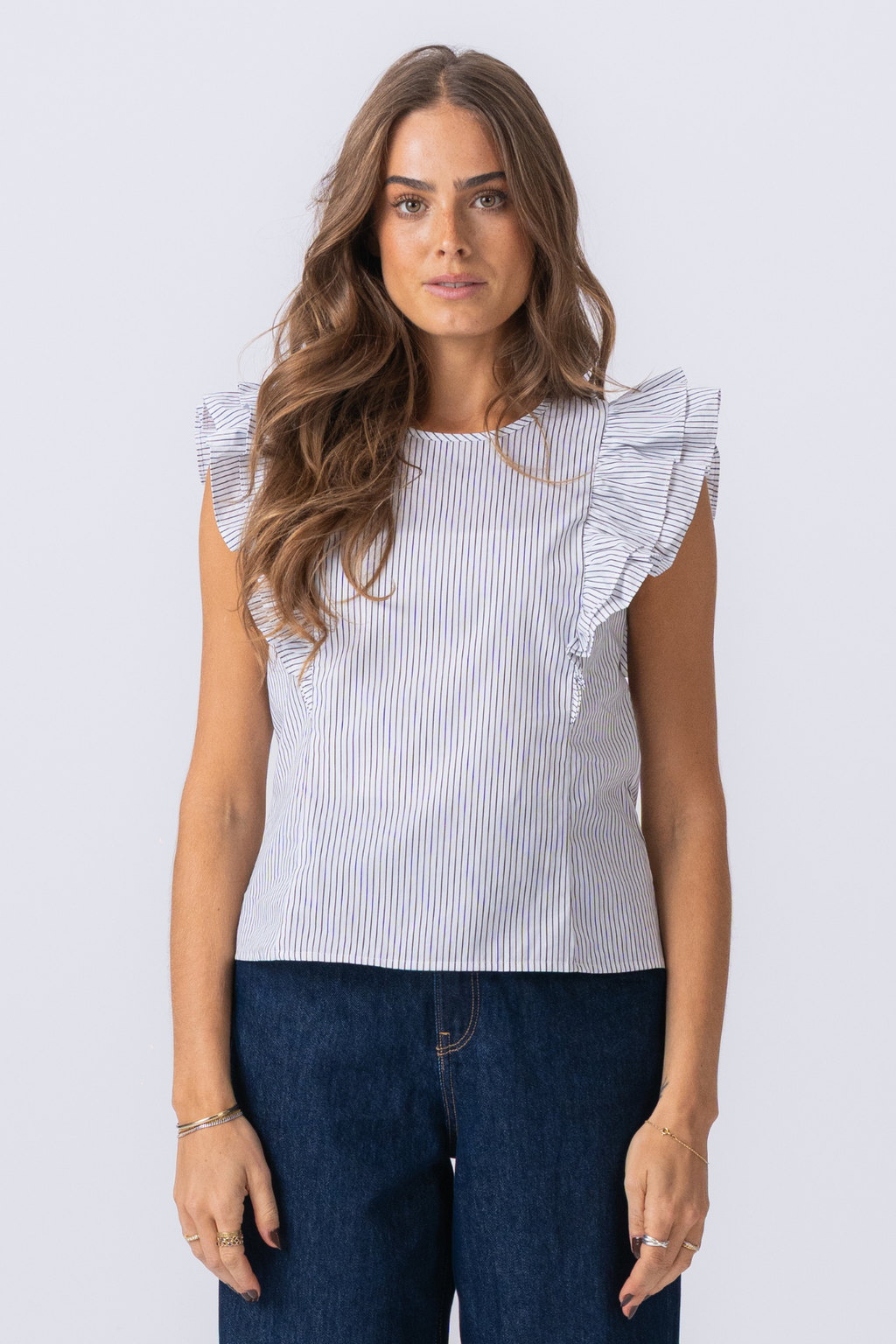 Aila Top - Schneewittchen / Schwarz