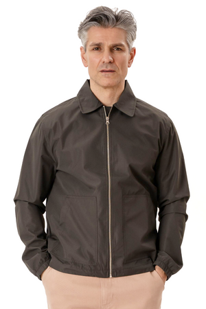 Milan-Reißverschlussjacke – Khaki