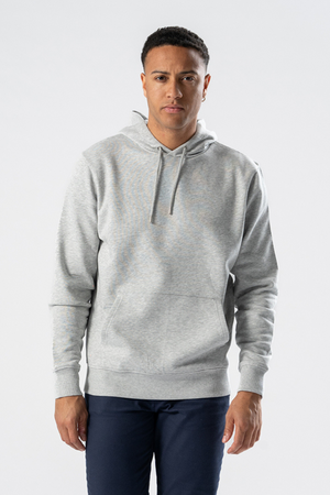 Sweatshirt Hoodie - Asche grau