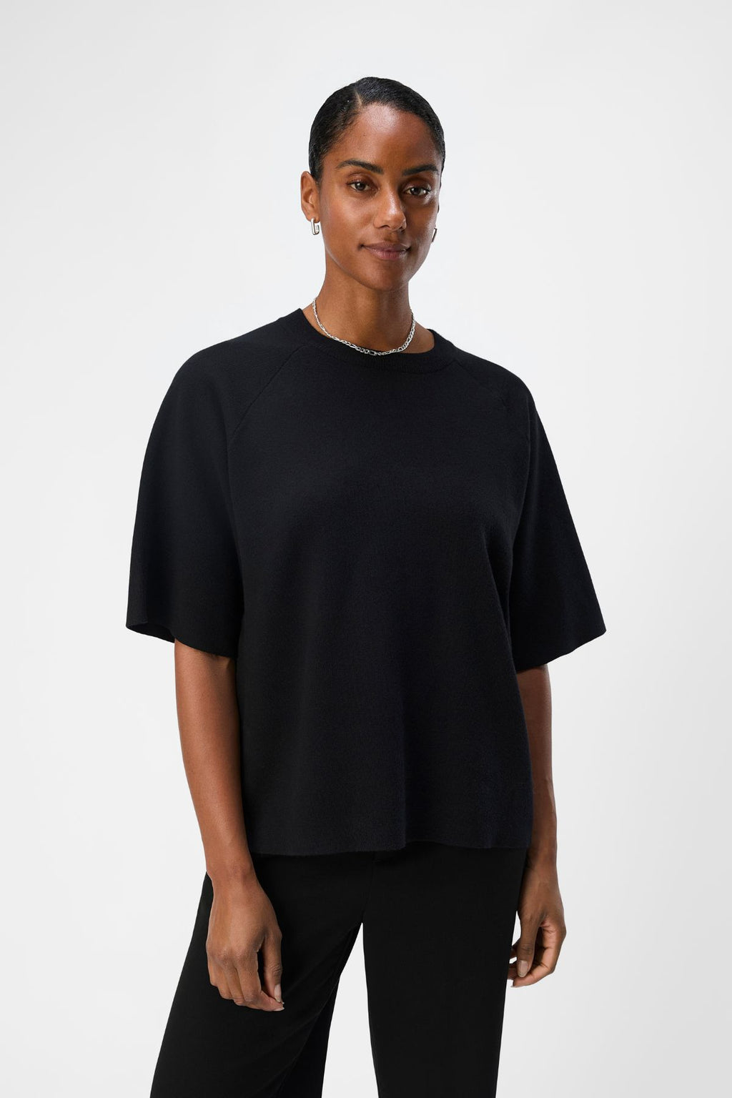 Reynard 2/4-Strickpullover - Schwarz