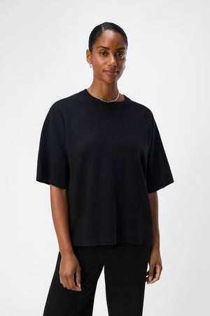 Reynard 2/4-Strickpullover - Schwarz