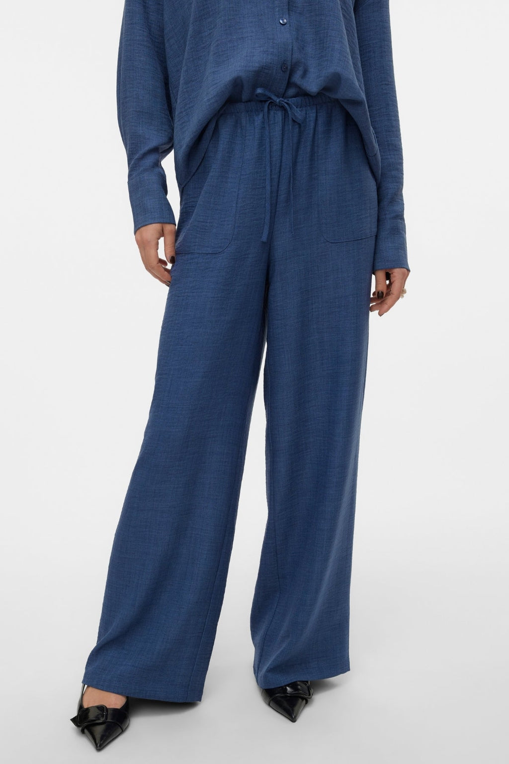 Melaney Loose Pant - Marine Blazer