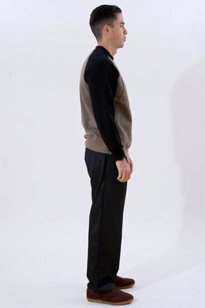Pullover mit Raglanärmeln – Staubgrün