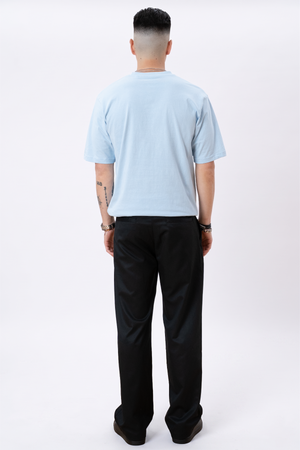 Schwer Oversized T -Shirt - Puderblau