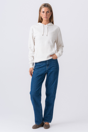 Sweatshirt Hoodie - Beige