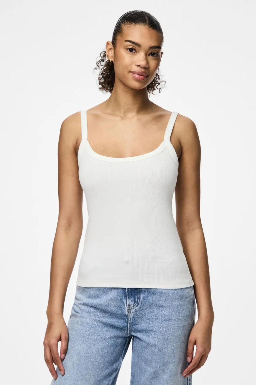 May Tank Top – Hellweiß