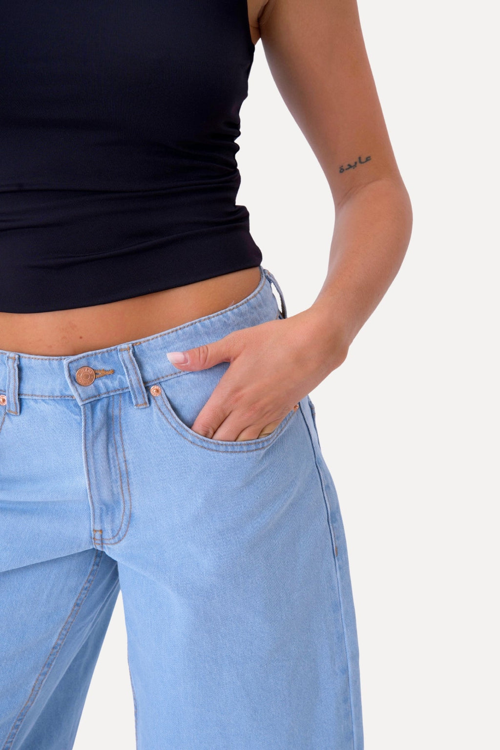 Denim Shorts - Hellblau