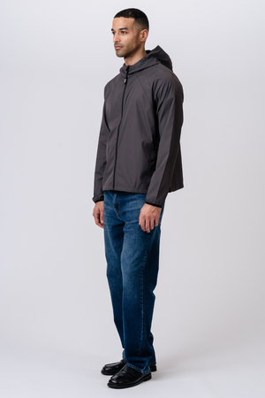 Shell-Jacke – Dunkelgrau