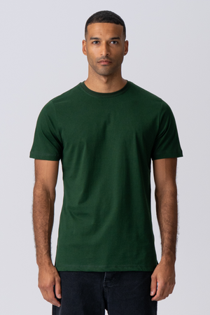 Basic T-Shirt - Dunkelgrün