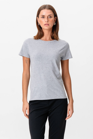 Basic T -Shirt - Oxford Gray