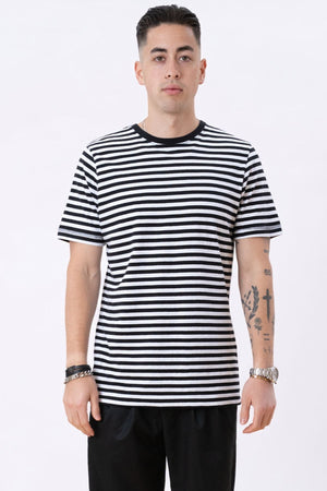 Nørregade Stripe - Schwarzweiß