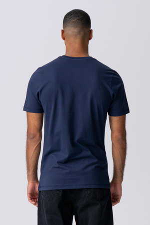 Basic T-Shirt – Marineblau