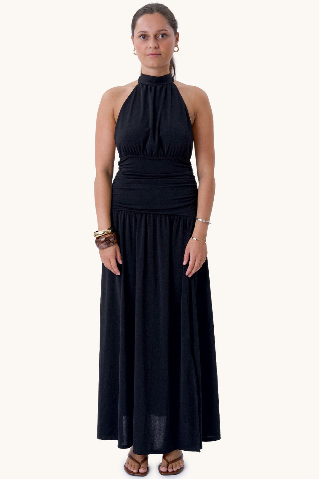 Olivia-Kleid - Schwarz