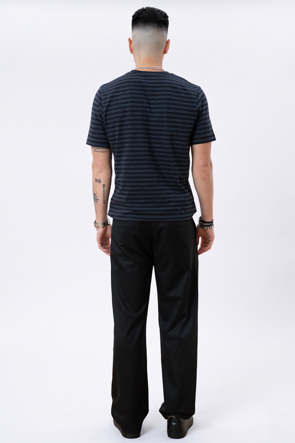 Nørregade Stripe - fackelter Blauschwarz